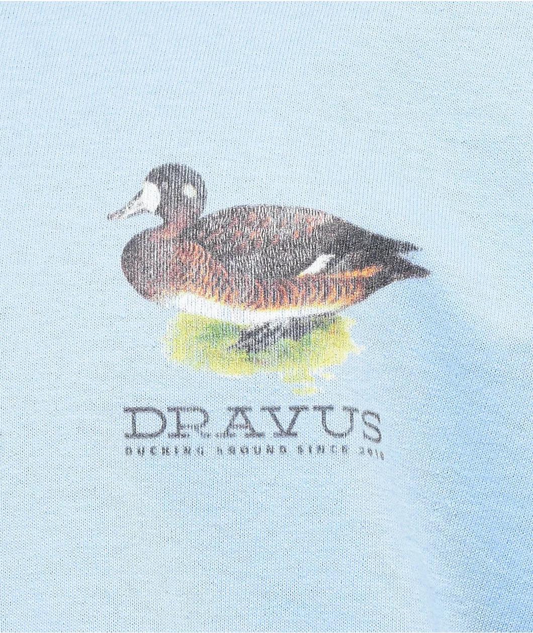 Dravus Ducking Around Blue Long Sleeve T-Shirt Product Image