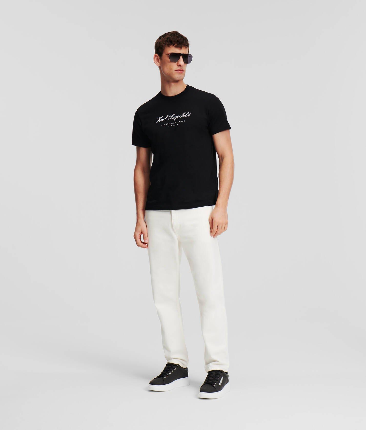 KARL LOGO TAPERED JEANS Product Image
