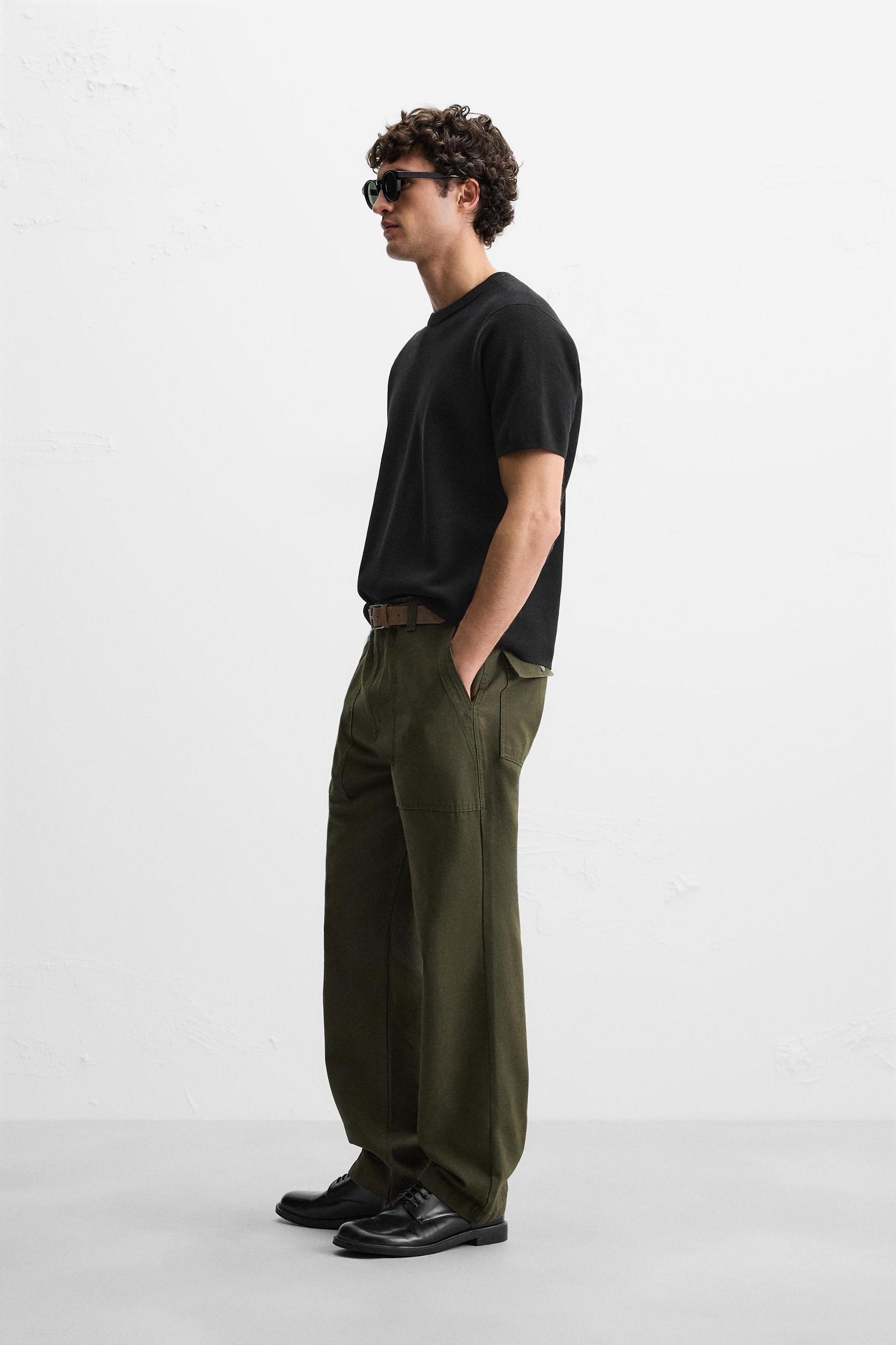 RELAXED FIT KNIT T-SHIRT Product Image