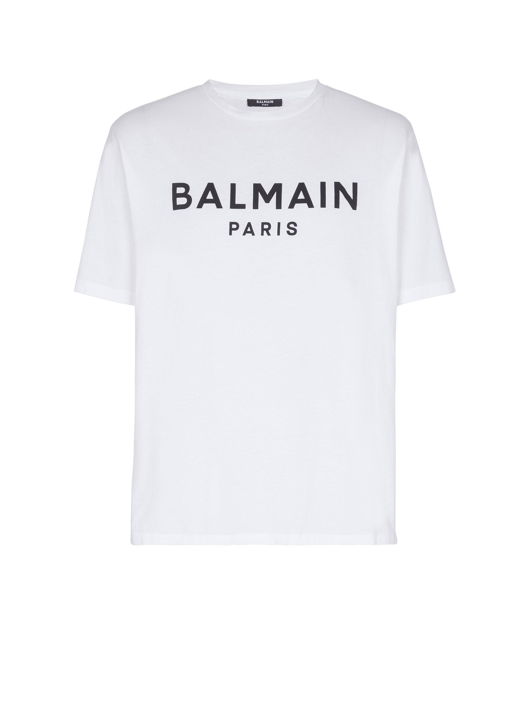 T-shirt with Balmain Paris print Product Image