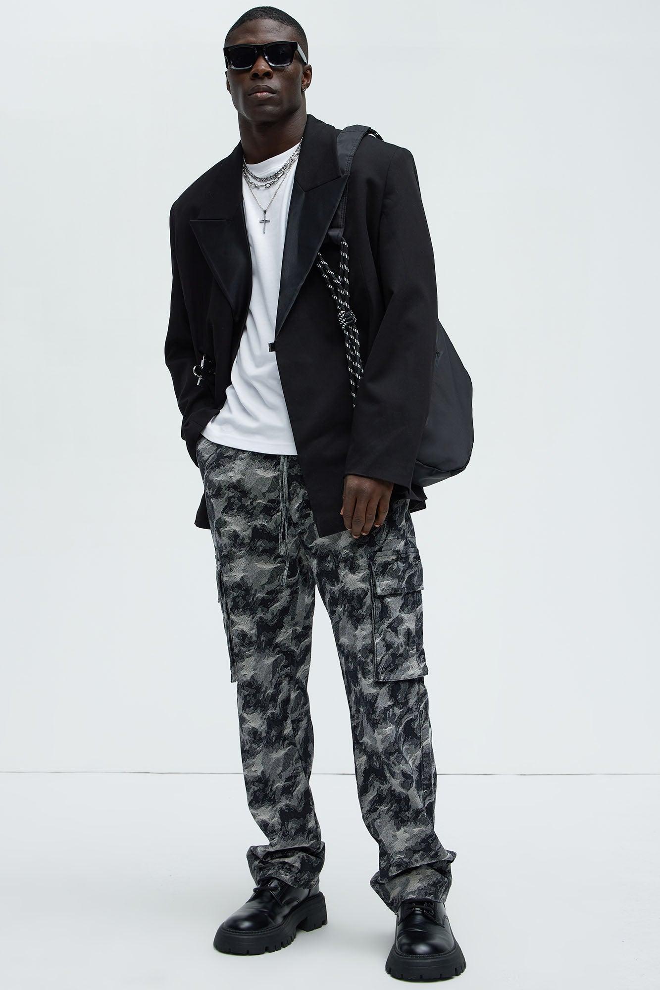 Mocha Straight Pants - Black Product Image