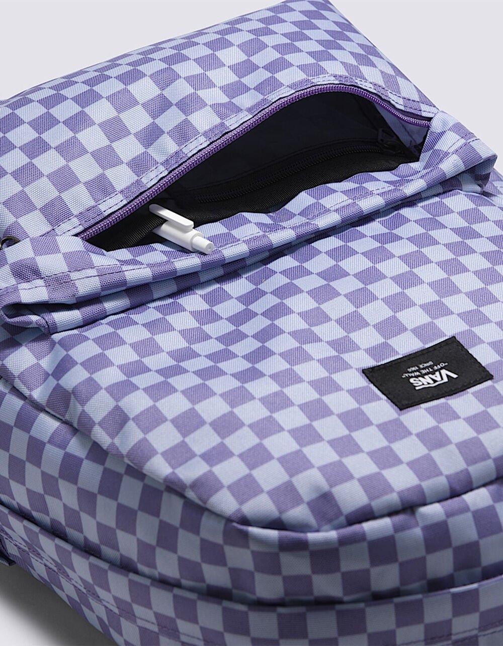 VANS Old Skool Check Backpack - PURPLE COMBO Product Image