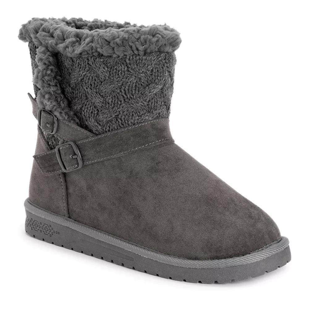 Essentials by MUK LUKS Alyx Women's Winter Boots, Size: 10, Gray Product Image