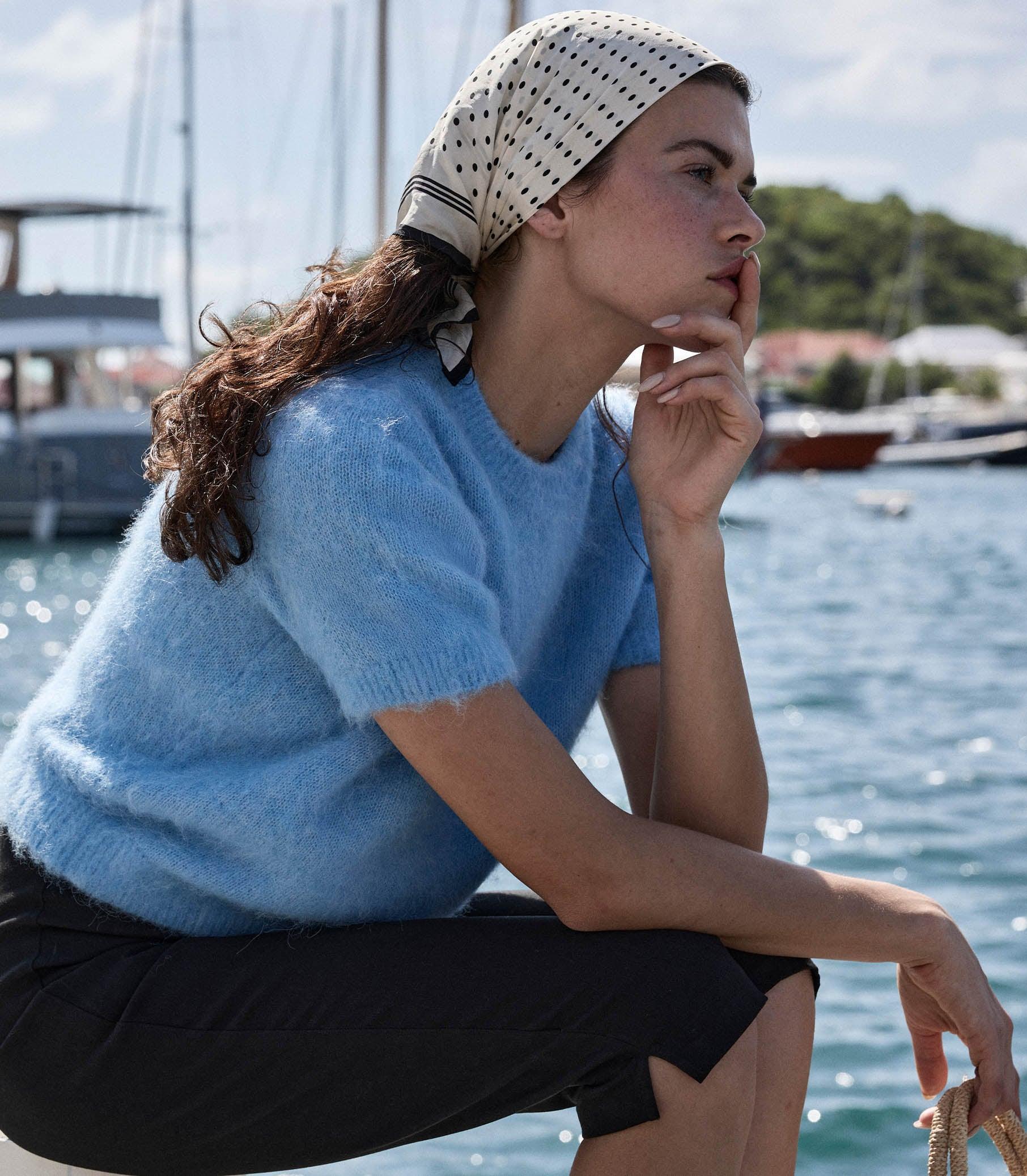 HEARST SWEATER -- SEASHORE BLUE Product Image