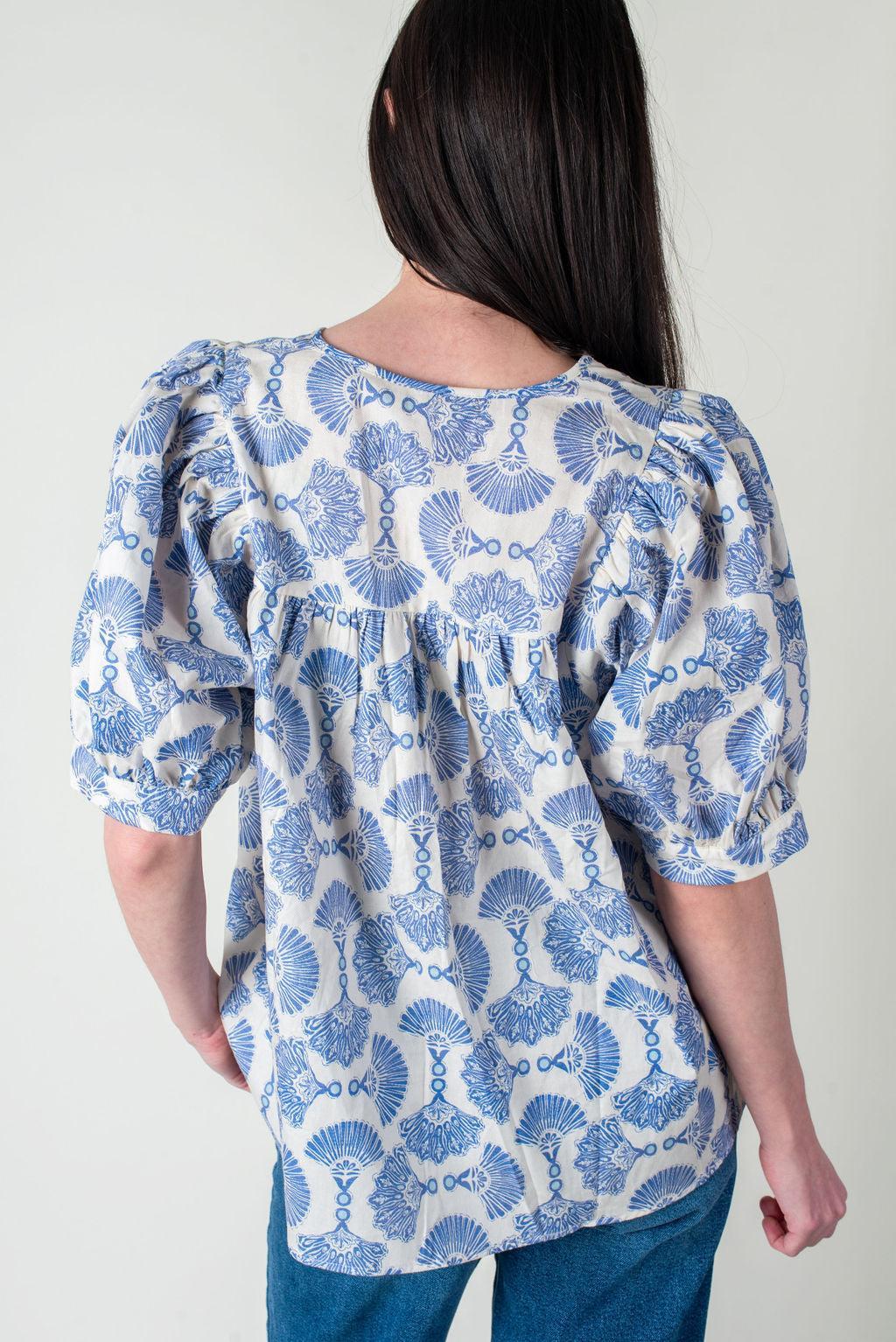 Fallen Skies Printed Blouse Product Image