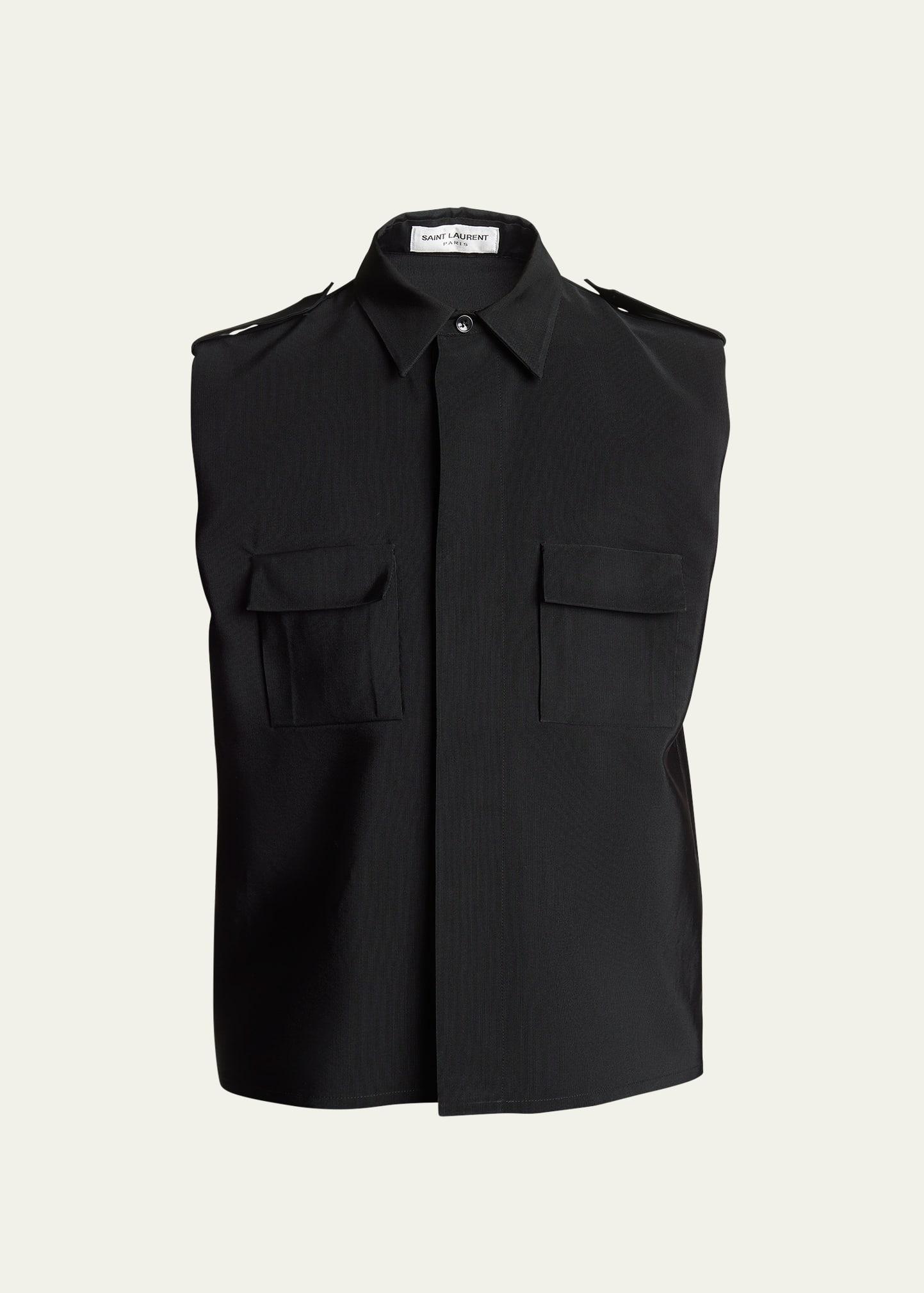 Mens Sahara Sleeveless Button-Down Shirt Product Image