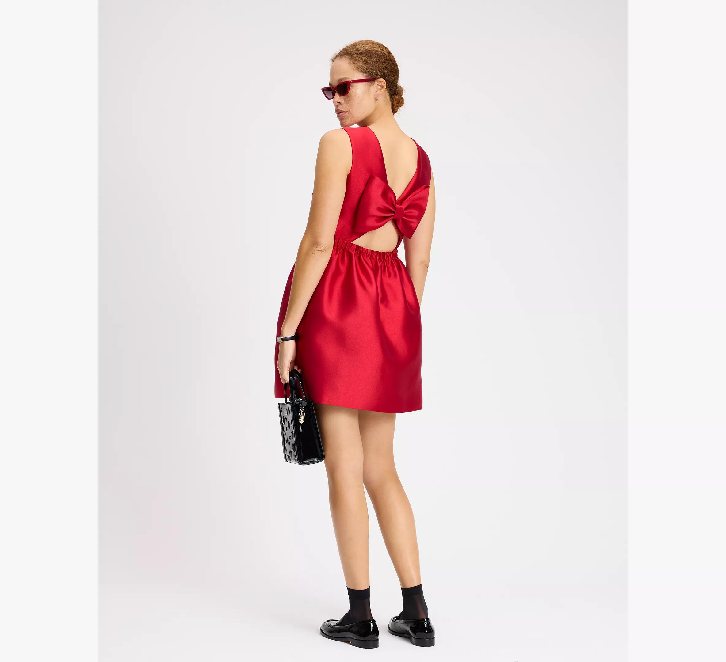 Fit-and-flare Bow Dress Product Image