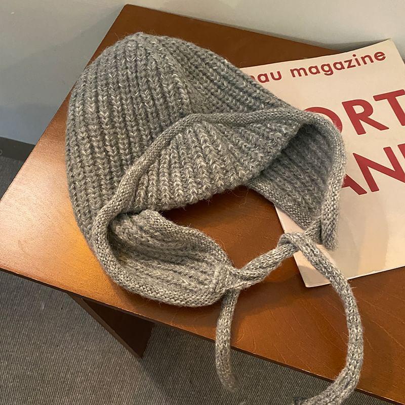 Knit Trapper Hat Product Image