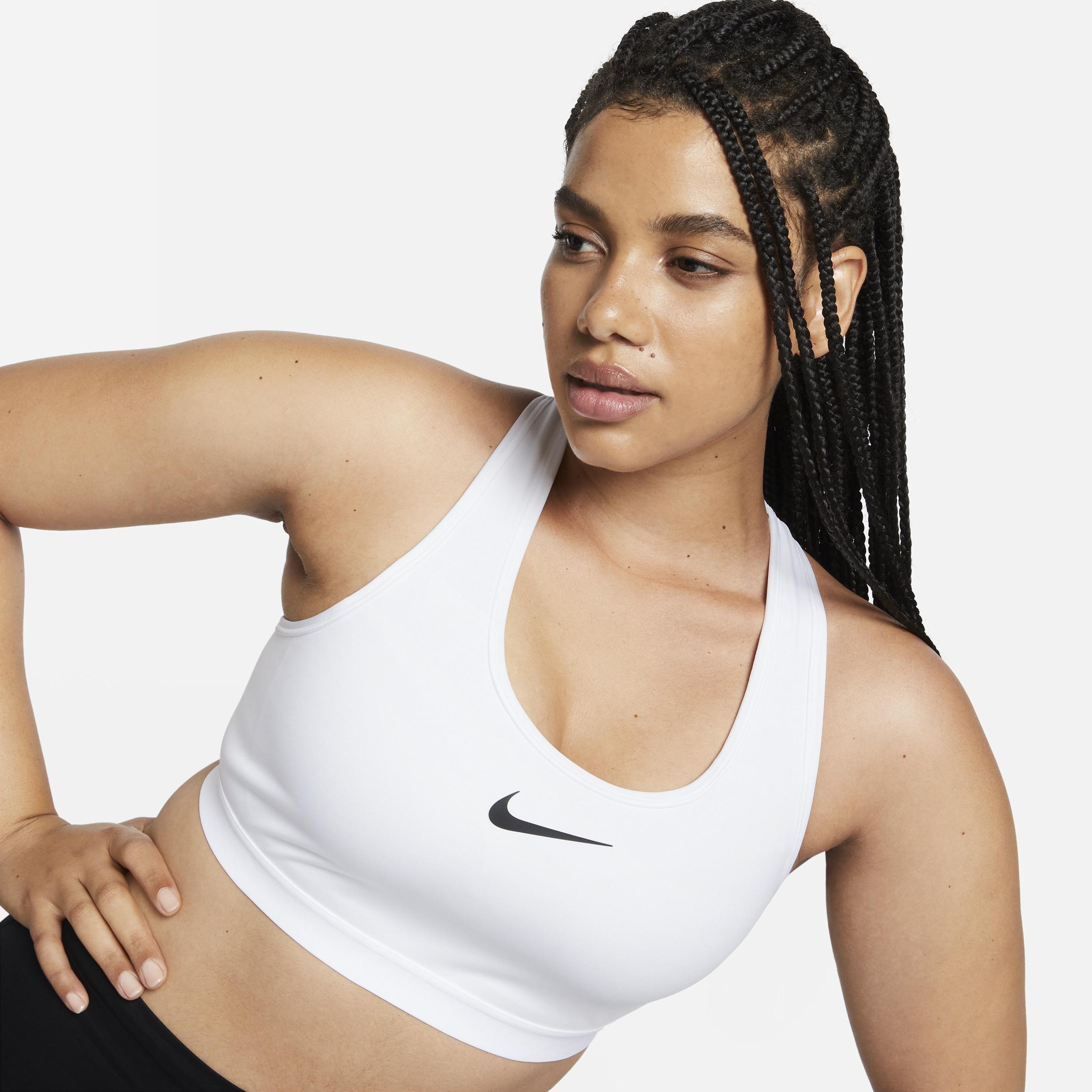 Nike Women's Swoosh High Support Non-Padded Adjustable Sports Bra Product Image
