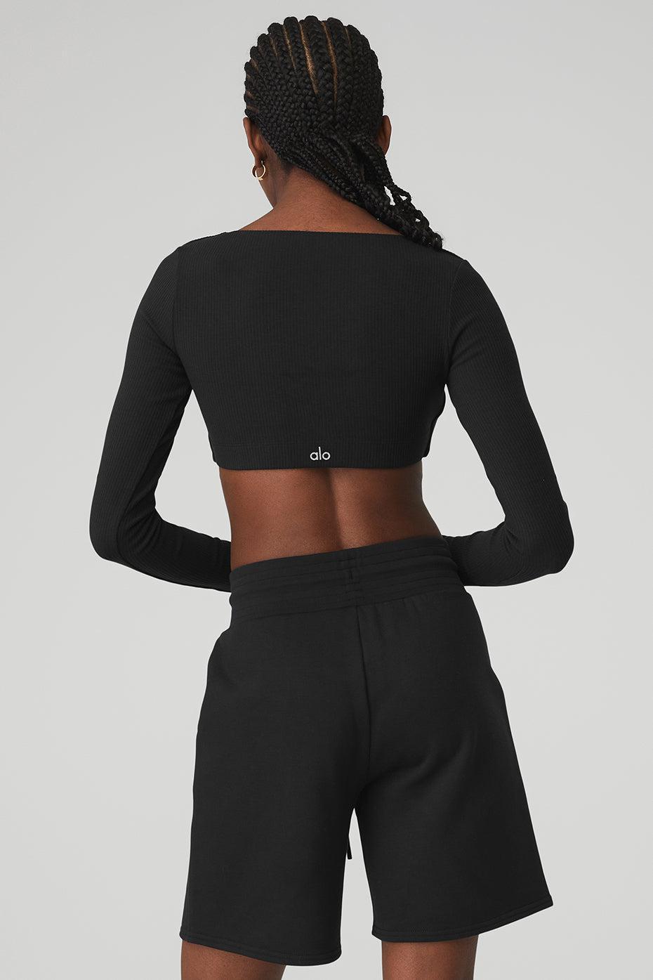 Alo Yoga | Ribbed Defined Long Sleeve Bra Product Image