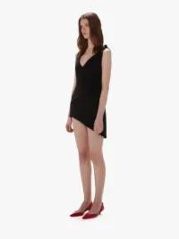 SLEEVELESS MINI DRESS in black | JW Anderson US  Product Image