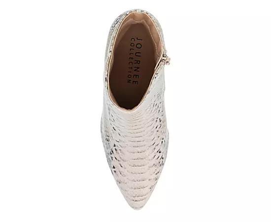 Journee Sorren Women's Tru Comfort Foam™ Booties, Size: 7, Snake Product Image