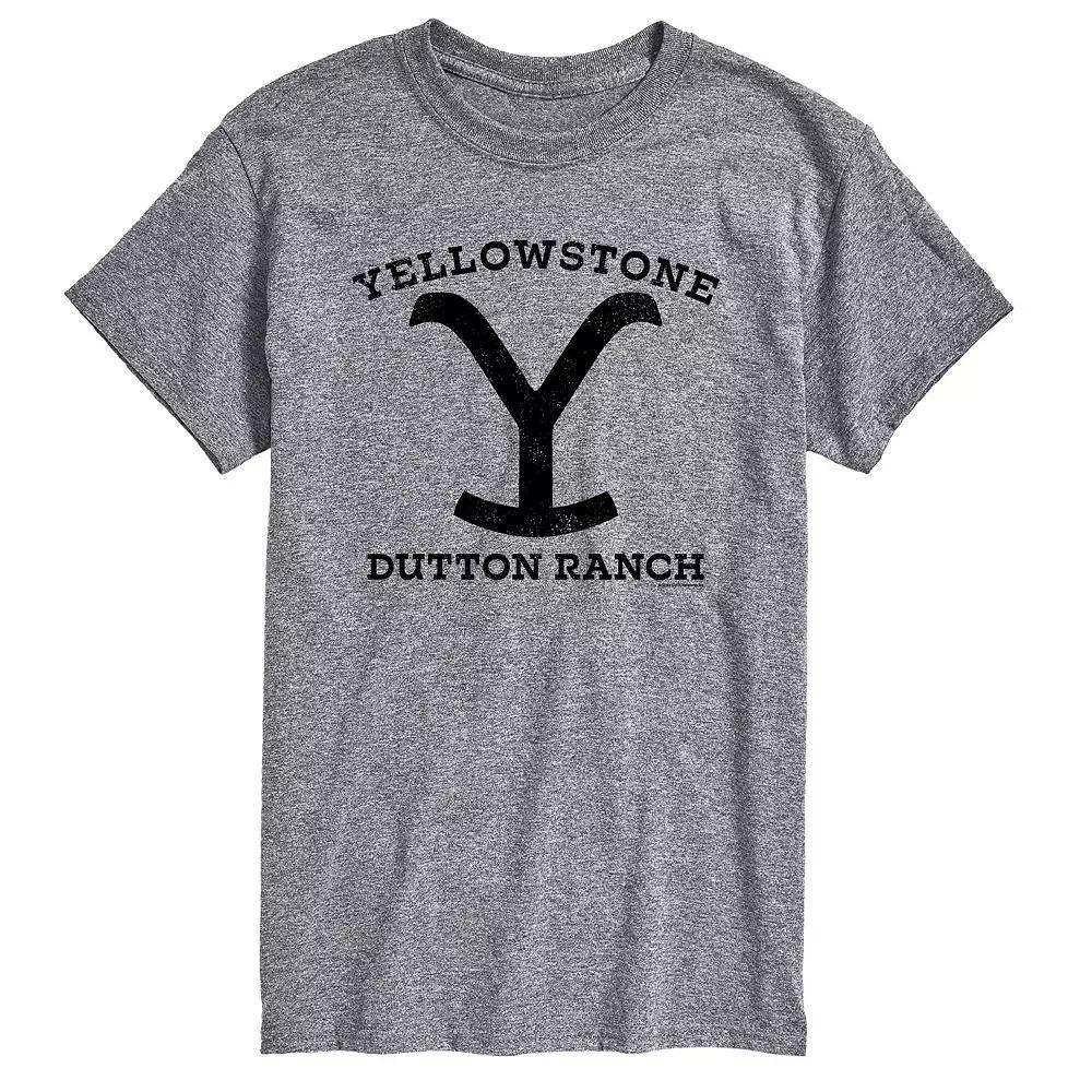 Big & Tall Yellowstone Stone Dutton Tee, Mens Product Image