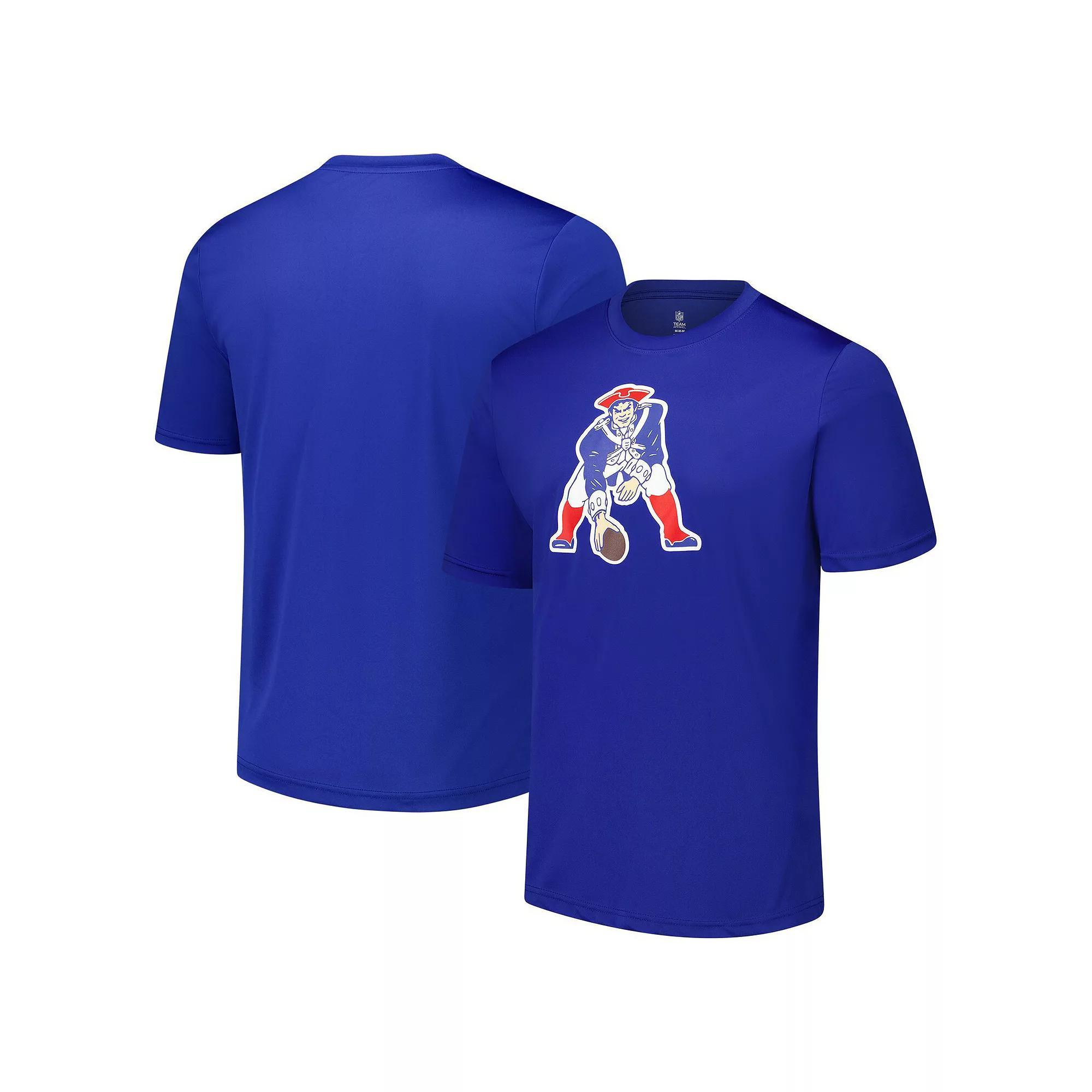 Men's Royal New England Patriots Stadium Retro T-Shirt, Size: XL, Blue Product Image
