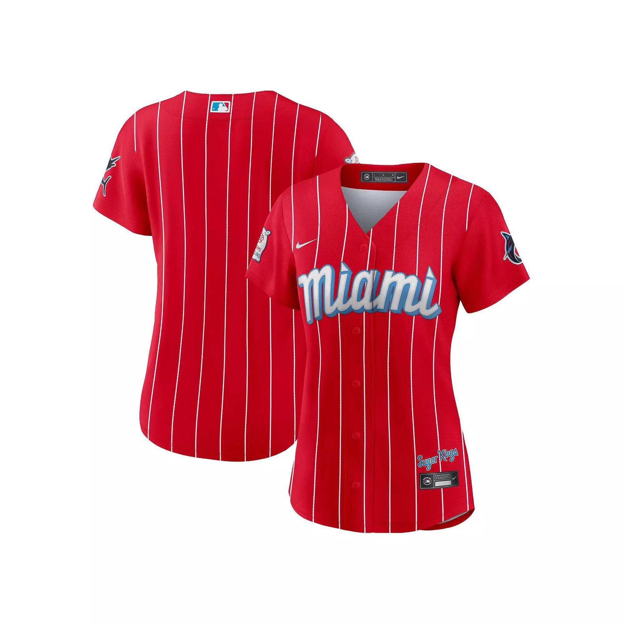 Nike Men's MLB Miami Marlins City Connect Replica Baseball Jersey Product Image