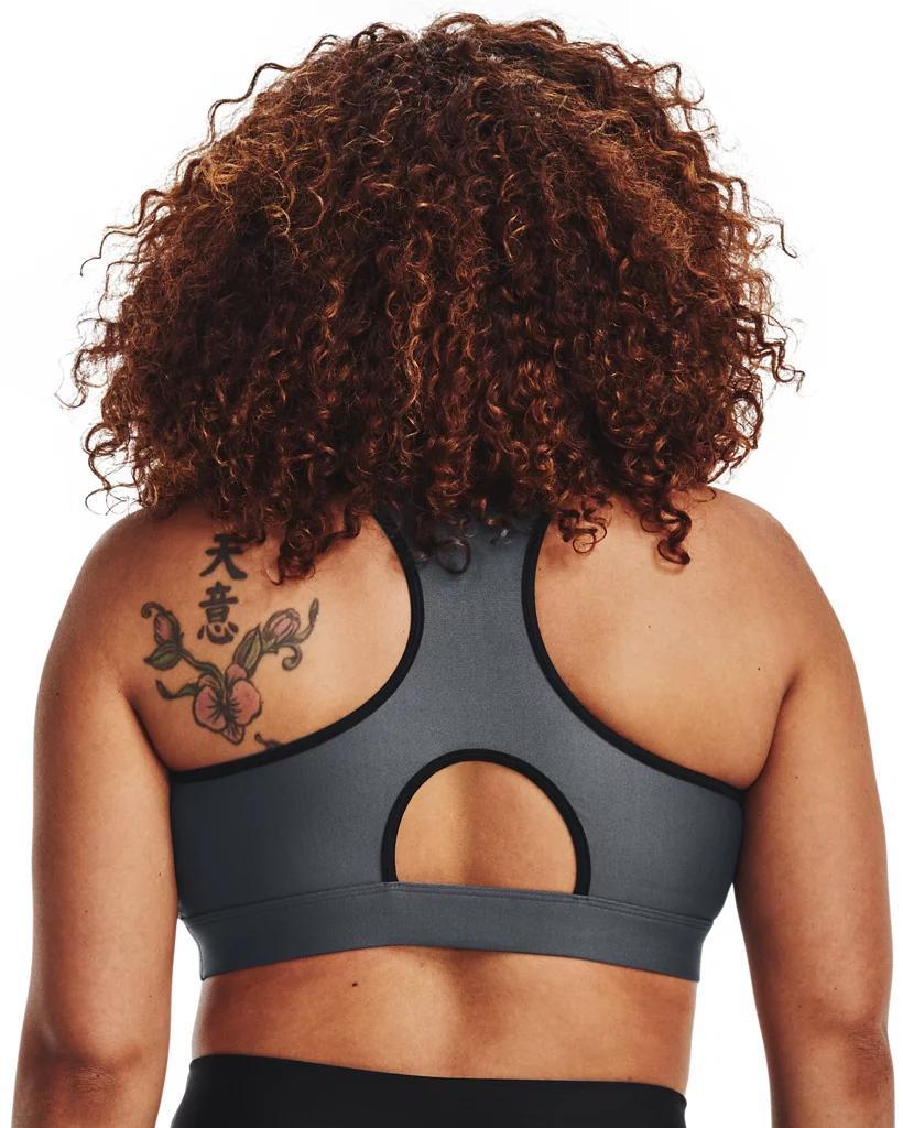 HeatGear Mid Womens Padless Sports Bra Product Image