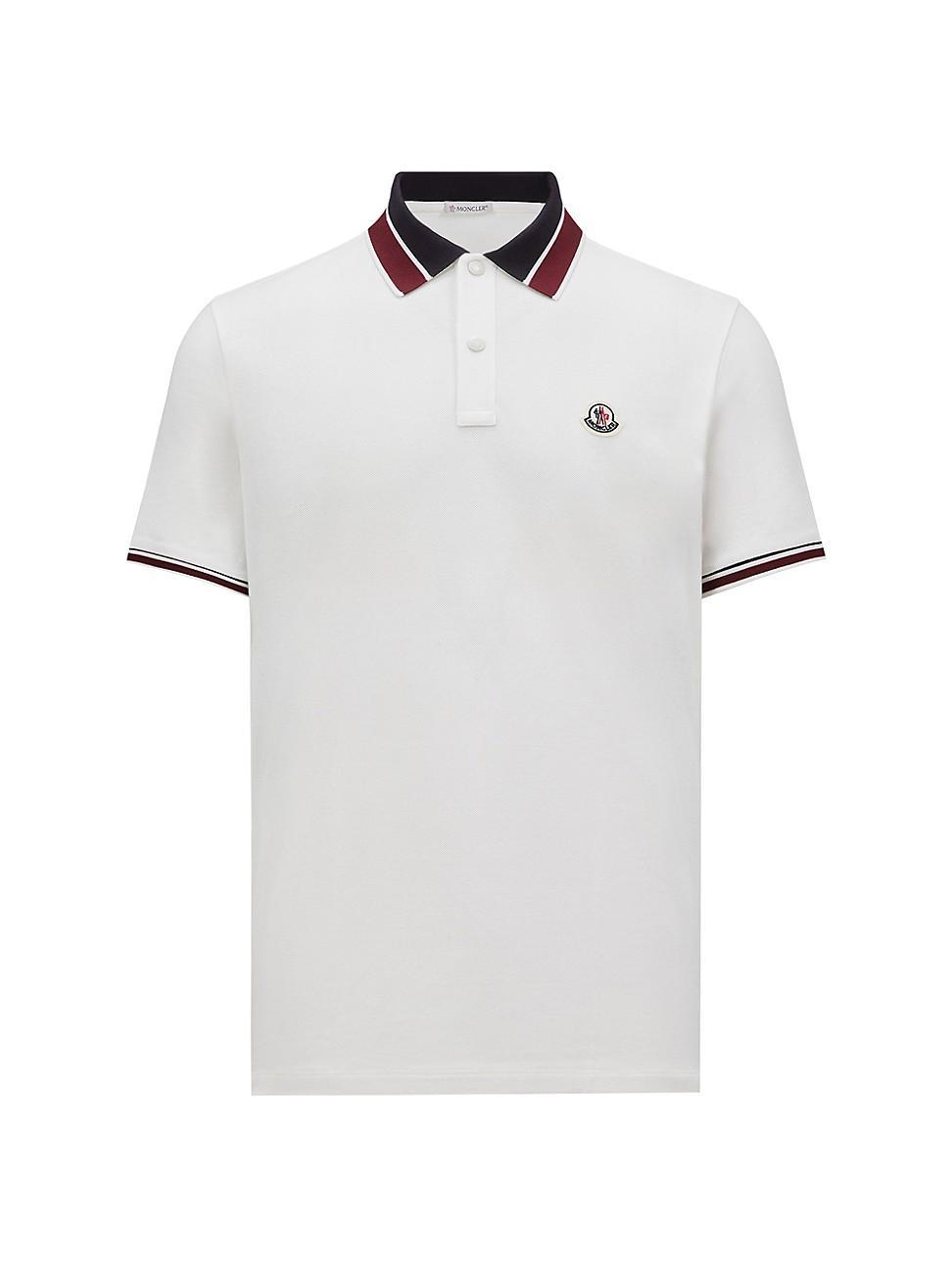 Mens Logo Patch Polo Shirt Product Image