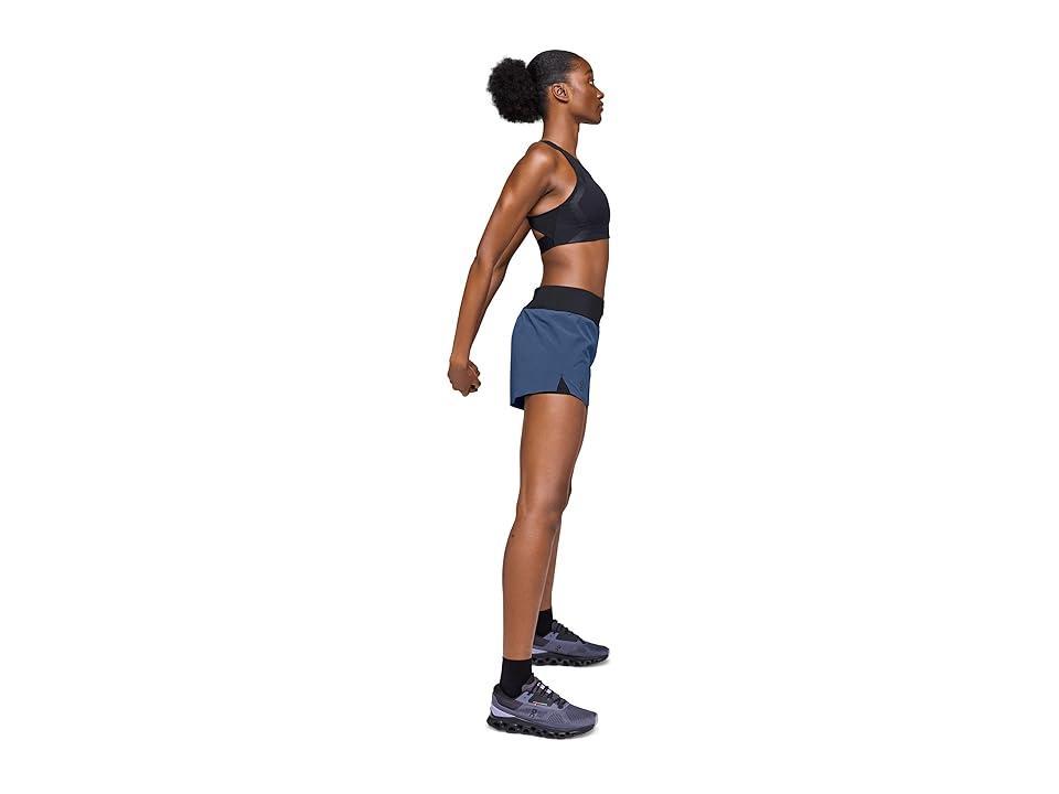 On Running Shorts (Denim Black) Women's Shorts Product Image