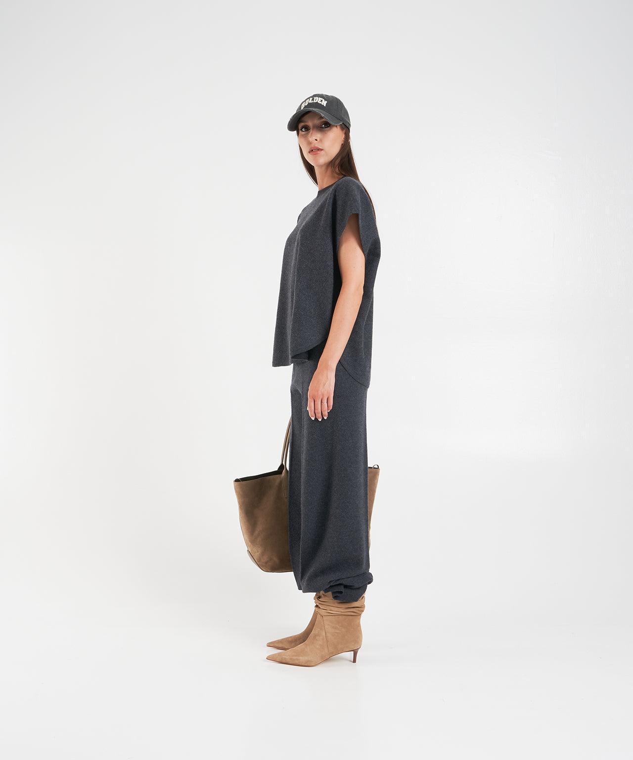 Knit t-shirt Product Image