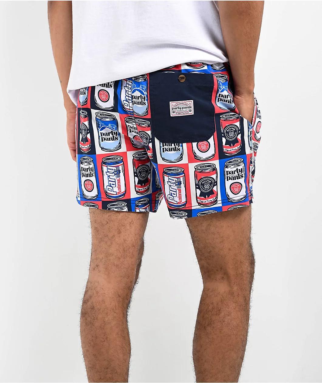 Party Pants Chug Clubb Party Starter Board Shorts Product Image
