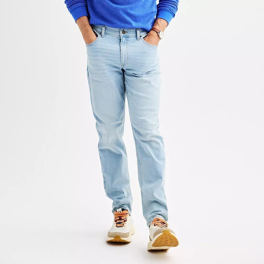 Men's Sonoma Goods For Life® Athletic Fit Jeans, Size: 36X34, Light Bleach Blue Product Image