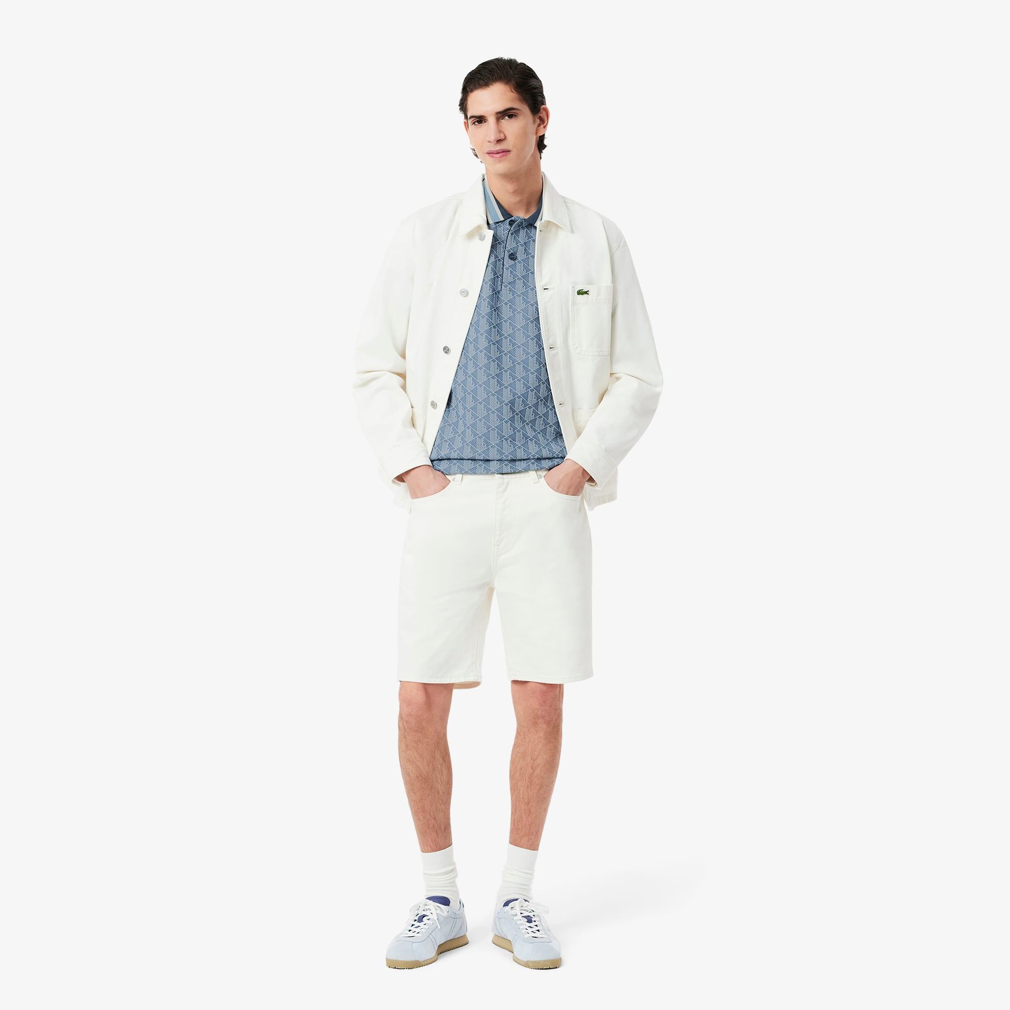 Men's Classic Fit Monogram Polo Product Image