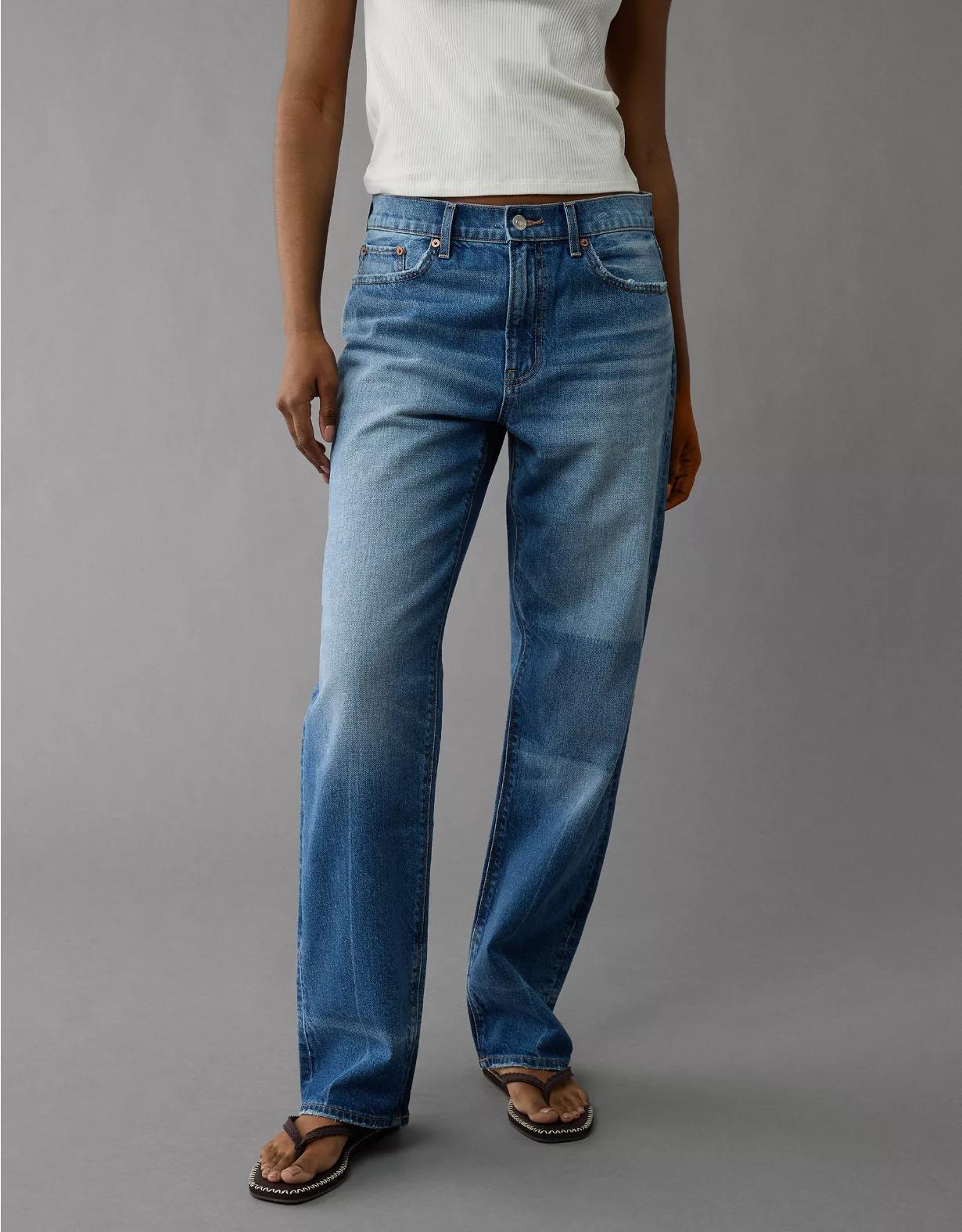 AE Strigid Low-Rise Ex-Boyfriend Jean Product Image