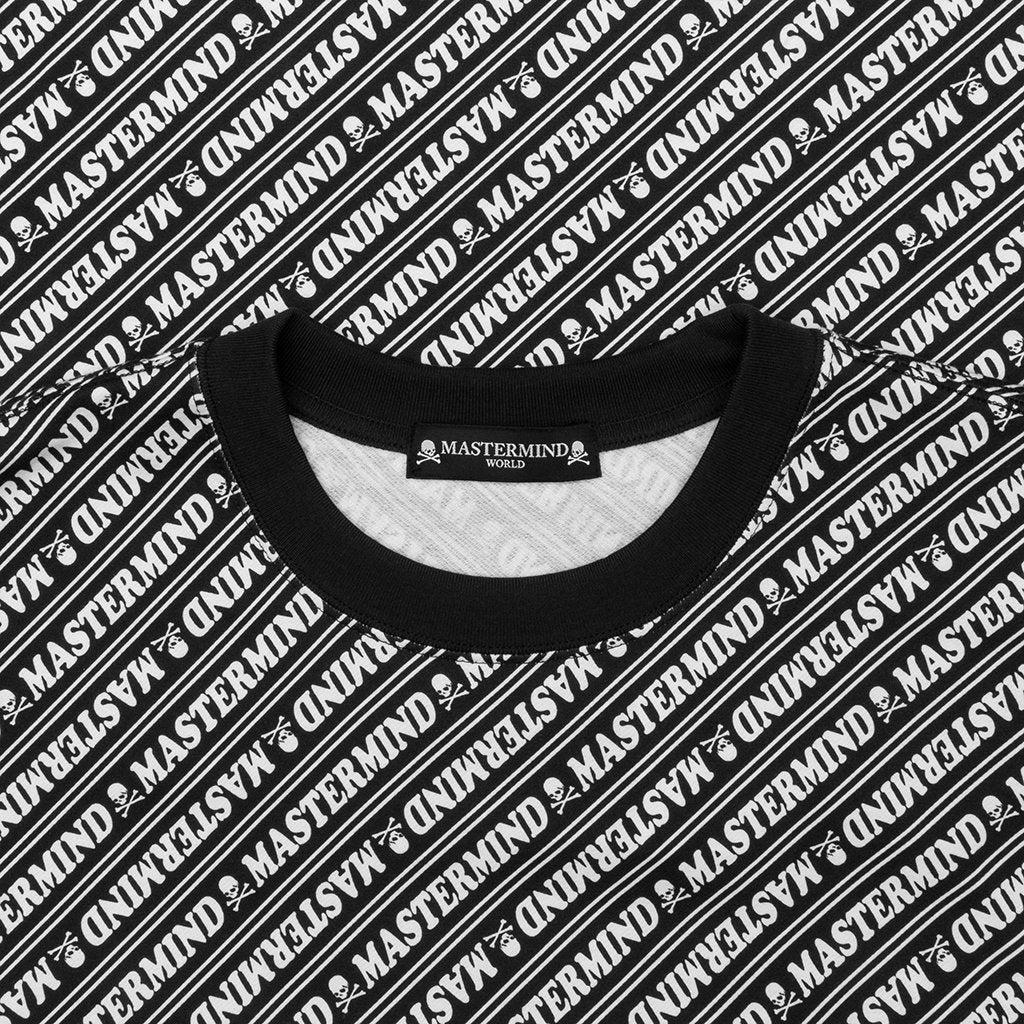 All Over Logo Sweatshirt - Black Male Product Image