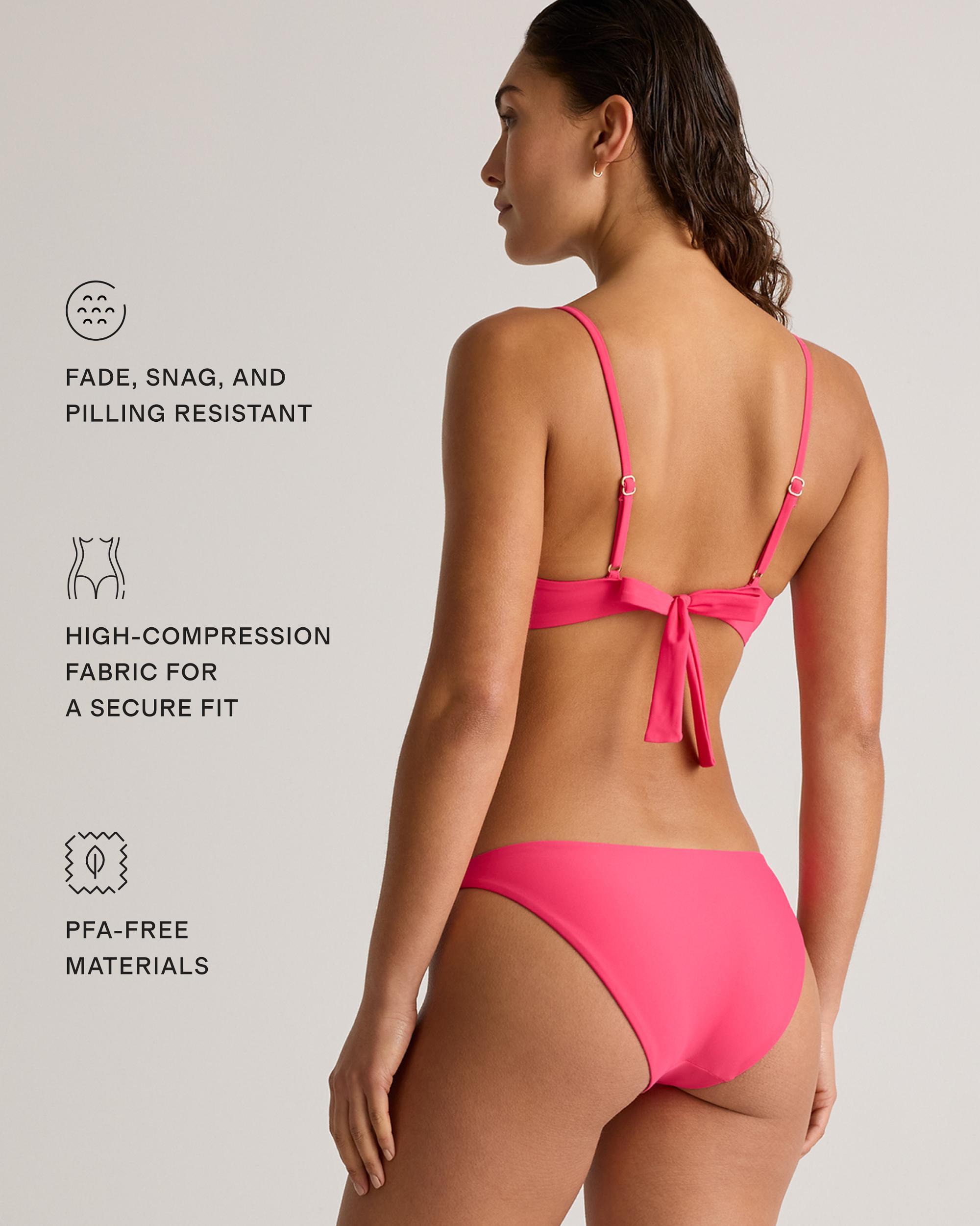 Quince | Women's Italian Low-Rise Bikini Bottom 78% Recycled Polyamide, 22% Spandex Product Image