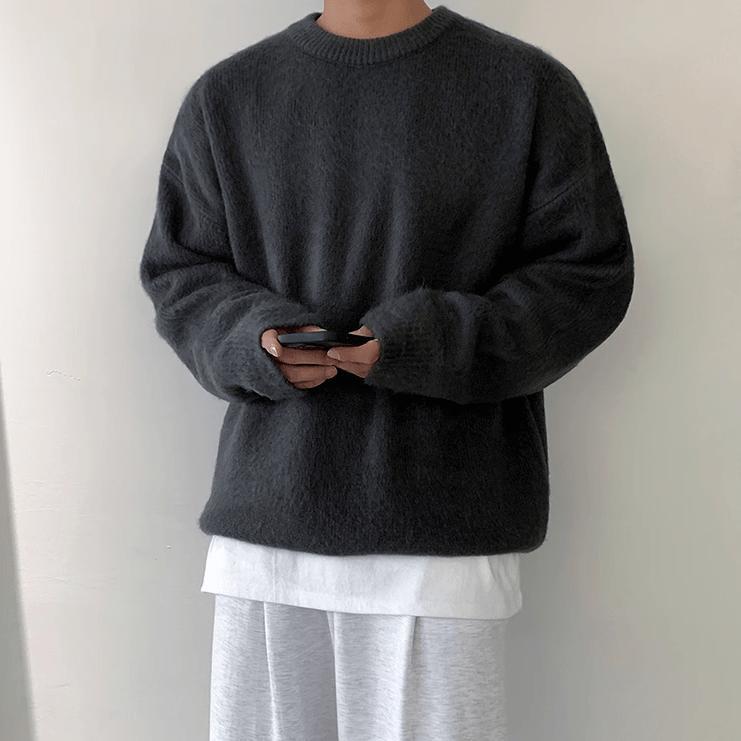 RT No. 10384 KNITTED PULLOVER SWEATER Product Image