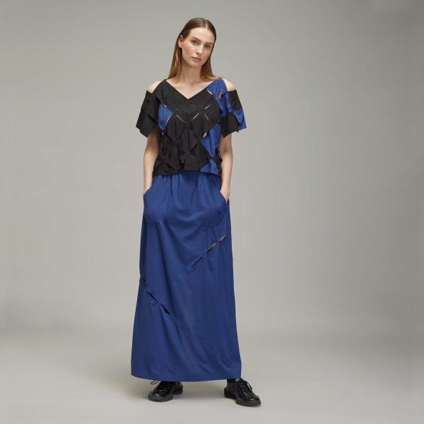 adidas Y-3 Puzzle Top Dark Blue M Womens Product Image