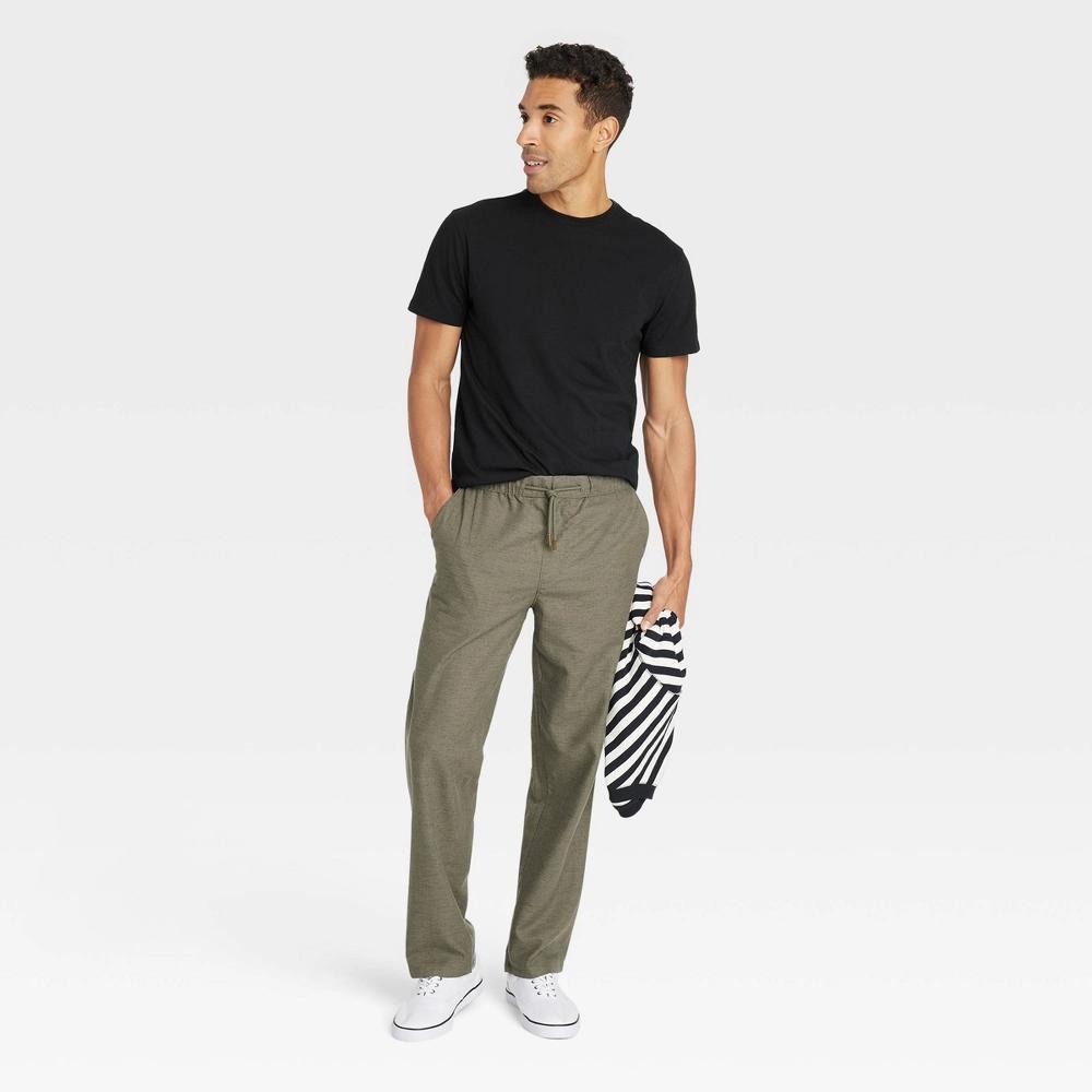 Men's Every Wear Short Sleeve T-Shirt - Goodfellow & Co™ Black XL: Cotton Blend, Midweight, Crew Neck, Machine Washable Product Image