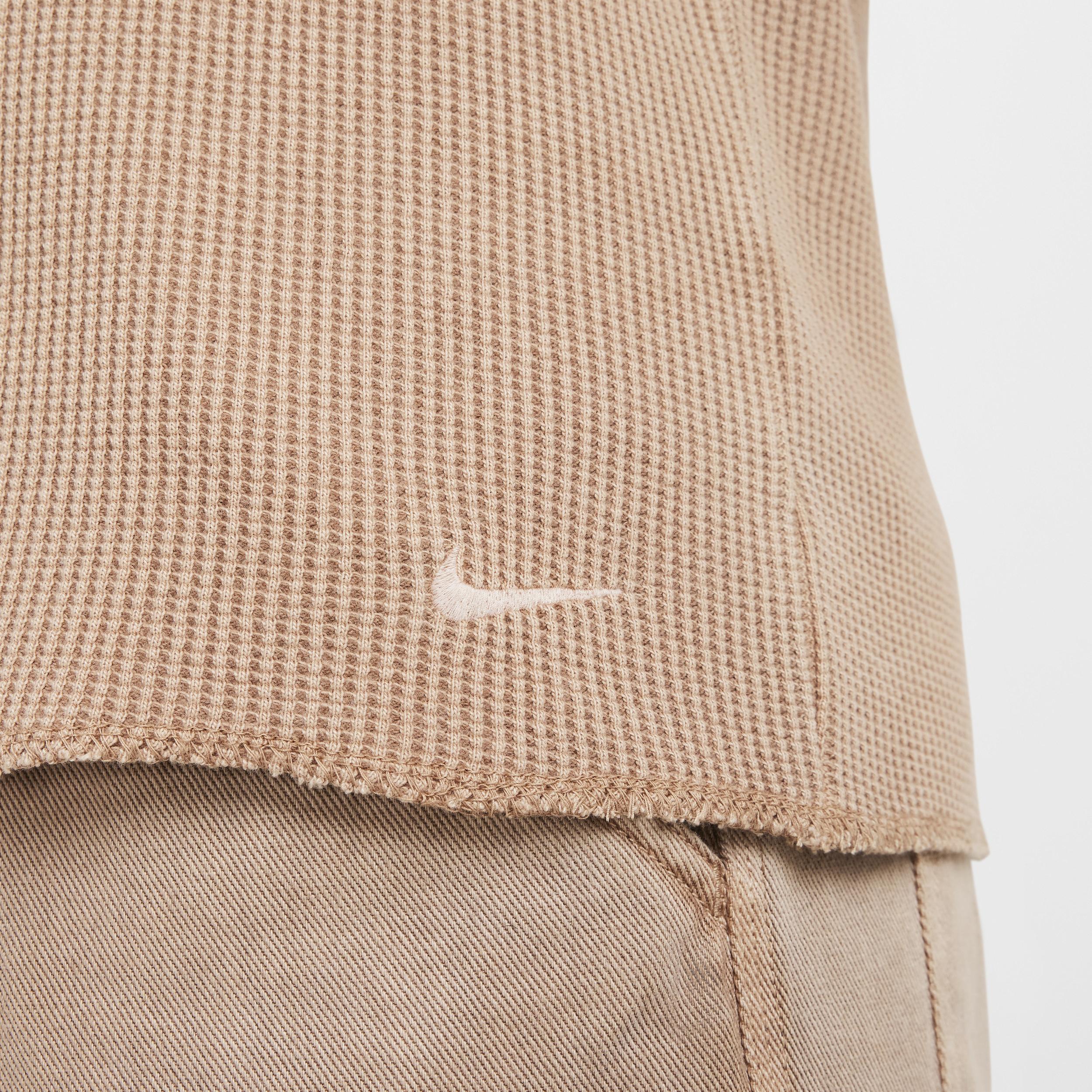 Nike Mens Life Heavyweight Waffle Long-Sleeve Top Product Image