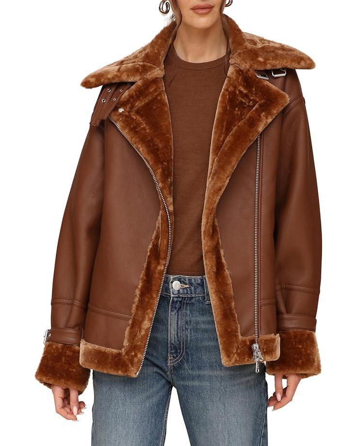 Faux Suede and Shepra Coat Product Image