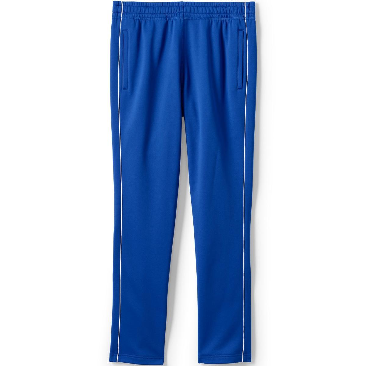 Men's Lands' End Active Track Pants, Size: XL, Black Product Image