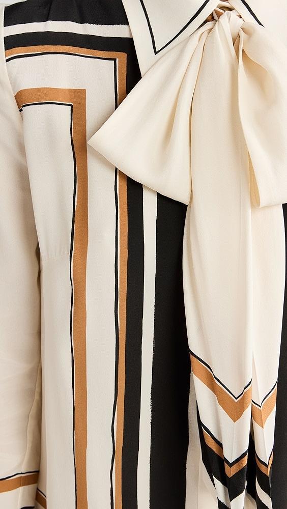 Zimmermann Tie Neck Mini Dress | Shopbop Product Image