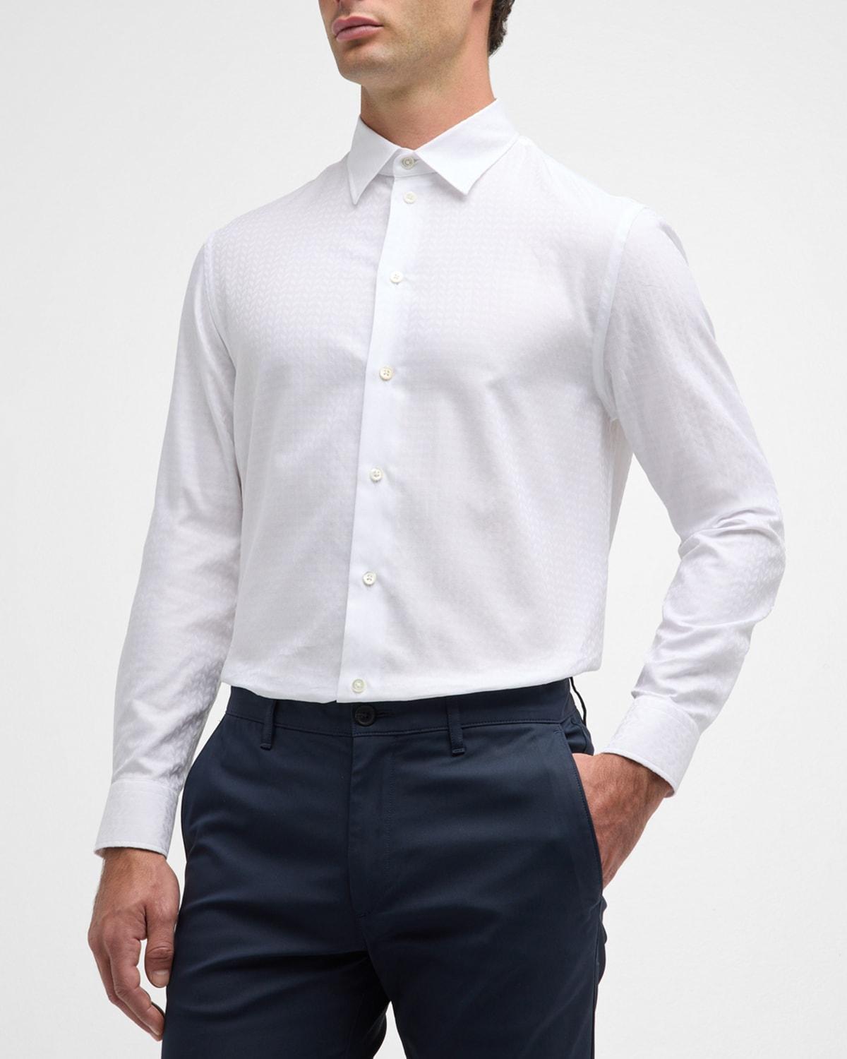 Emporio Armani Regular Fit Button Down Shirt Product Image
