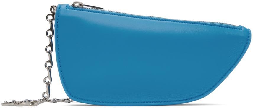 BURBERRY Micro Shield Sling Shoulder Bag In Turquoise Product Image