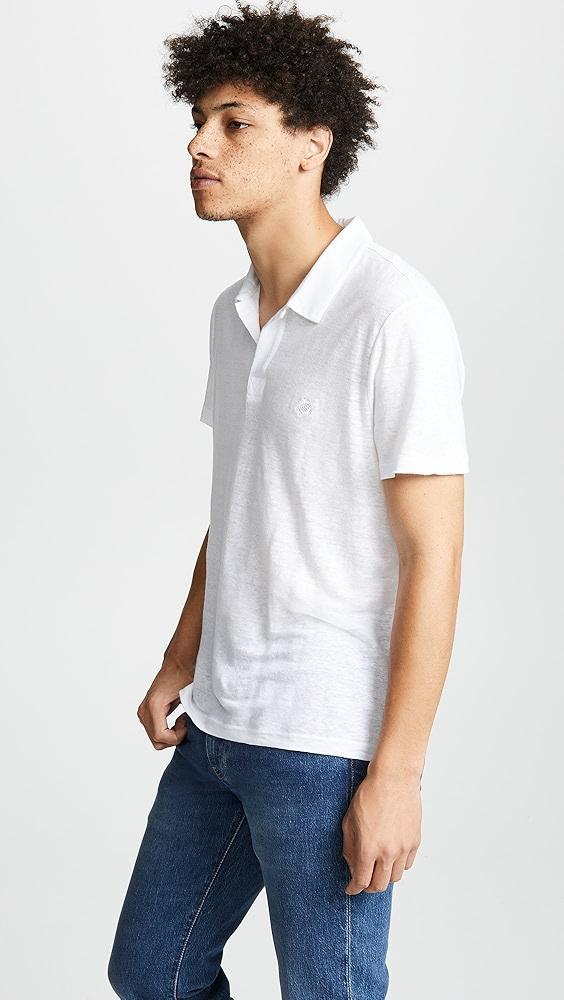 Vilebrequin Linen Pyramid Polo Shirt | Shopbop Product Image