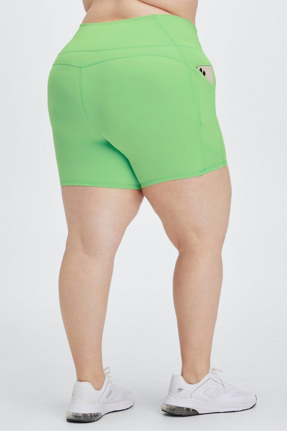 Fabletics Oasis High-Waisted 6 Short Womens green Size XL Product Image