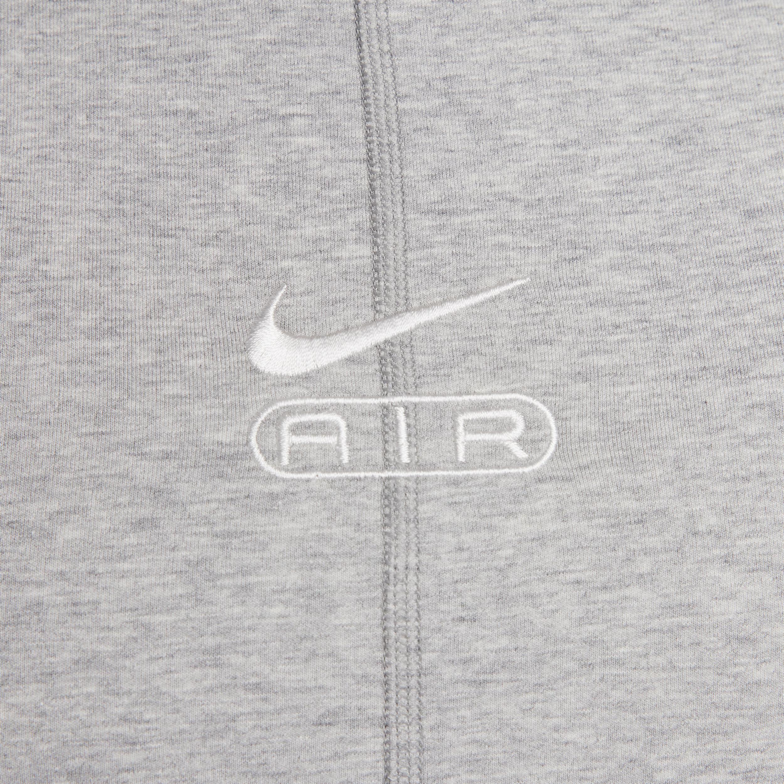 Nike Womens NSW Air Long Sleeve Top - White/Gray Product Image
