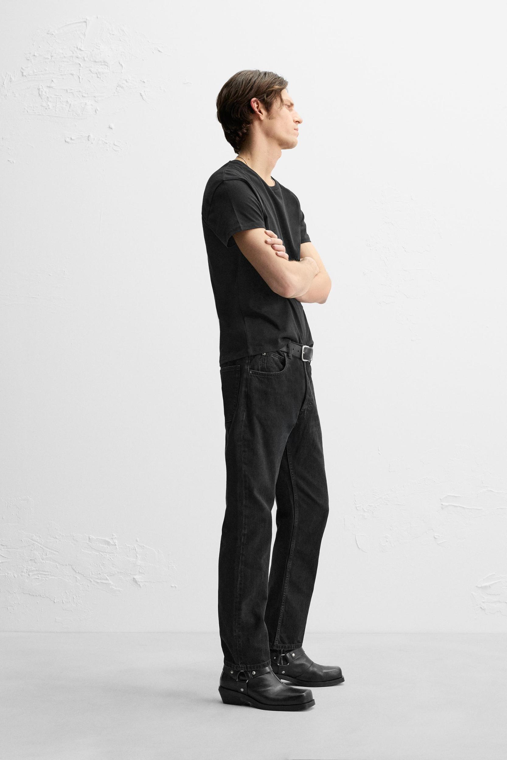 REGULAR STRAIGHT FIT JEANS Product Image