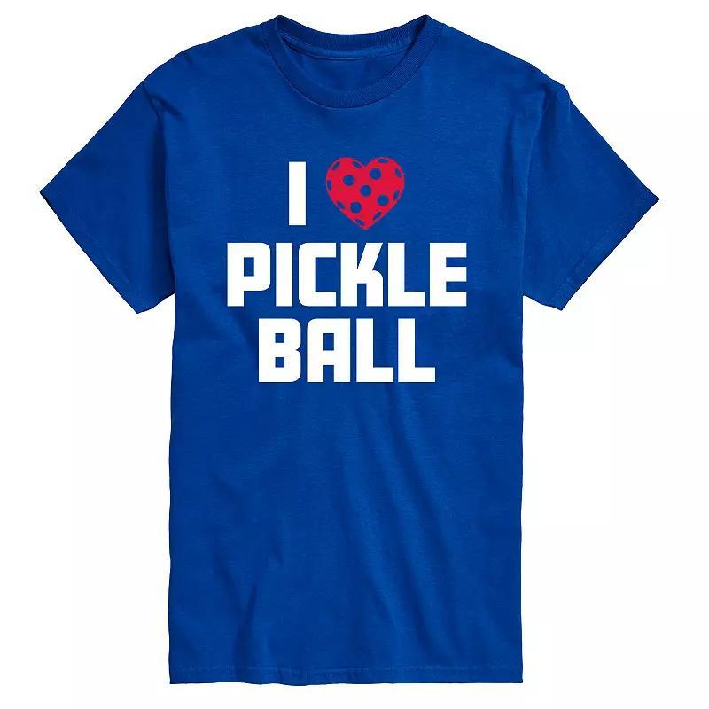 Mens I Love Pickleball Tee Product Image
