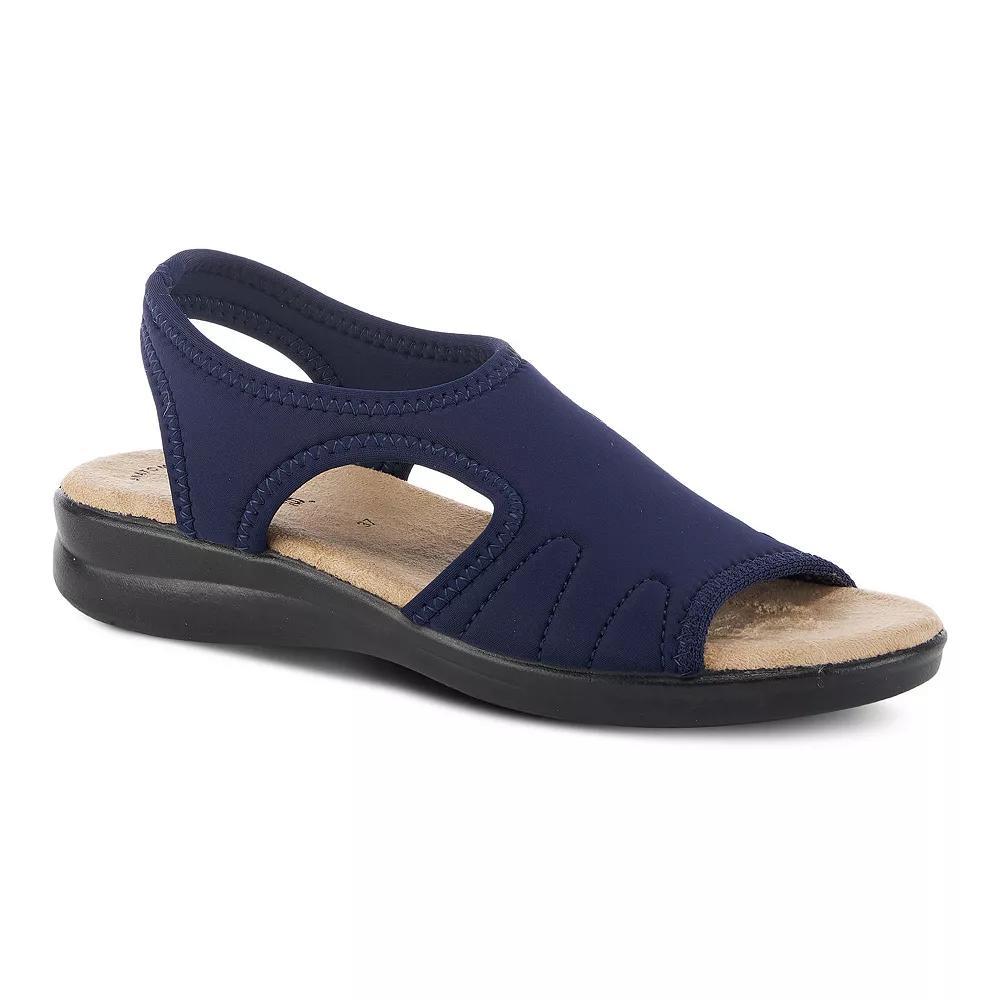 Flexus by Spring Step Nyaman Women's Slip-on Sandals, Size: 35, Black Product Image