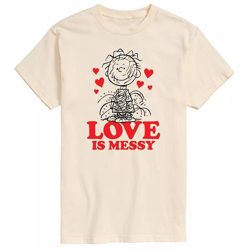 Mens Peanuts Pigpen Love Is Messy Tee Product Image