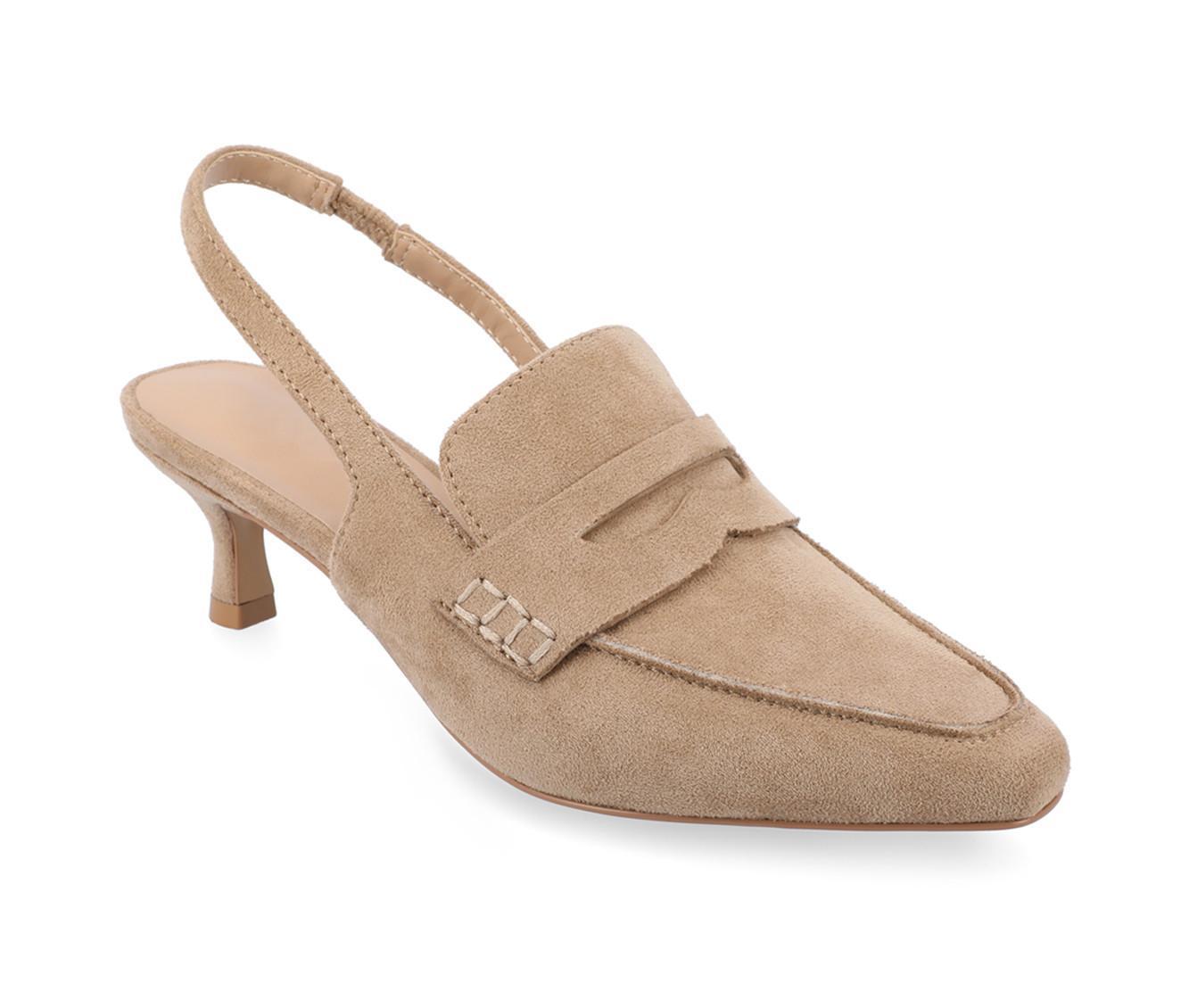 Women's Journee Collection Amory Slingback Loafer Pumps Product Image