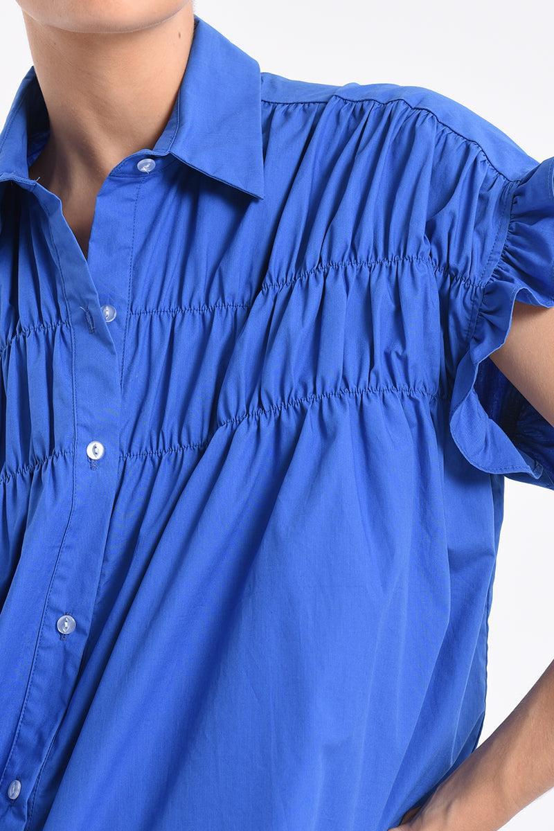 Molly Royal Blue Dress Product Image