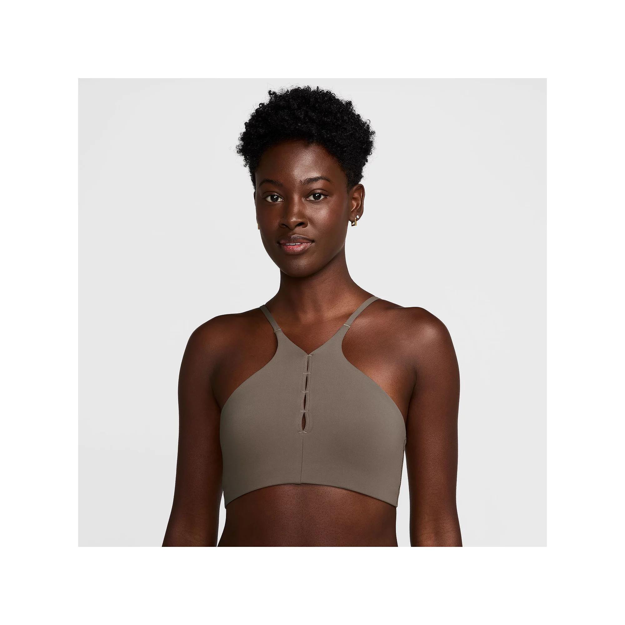 Nike Women's One Keyhole Light-Support Padded High-Neck Sports Bra Product Image