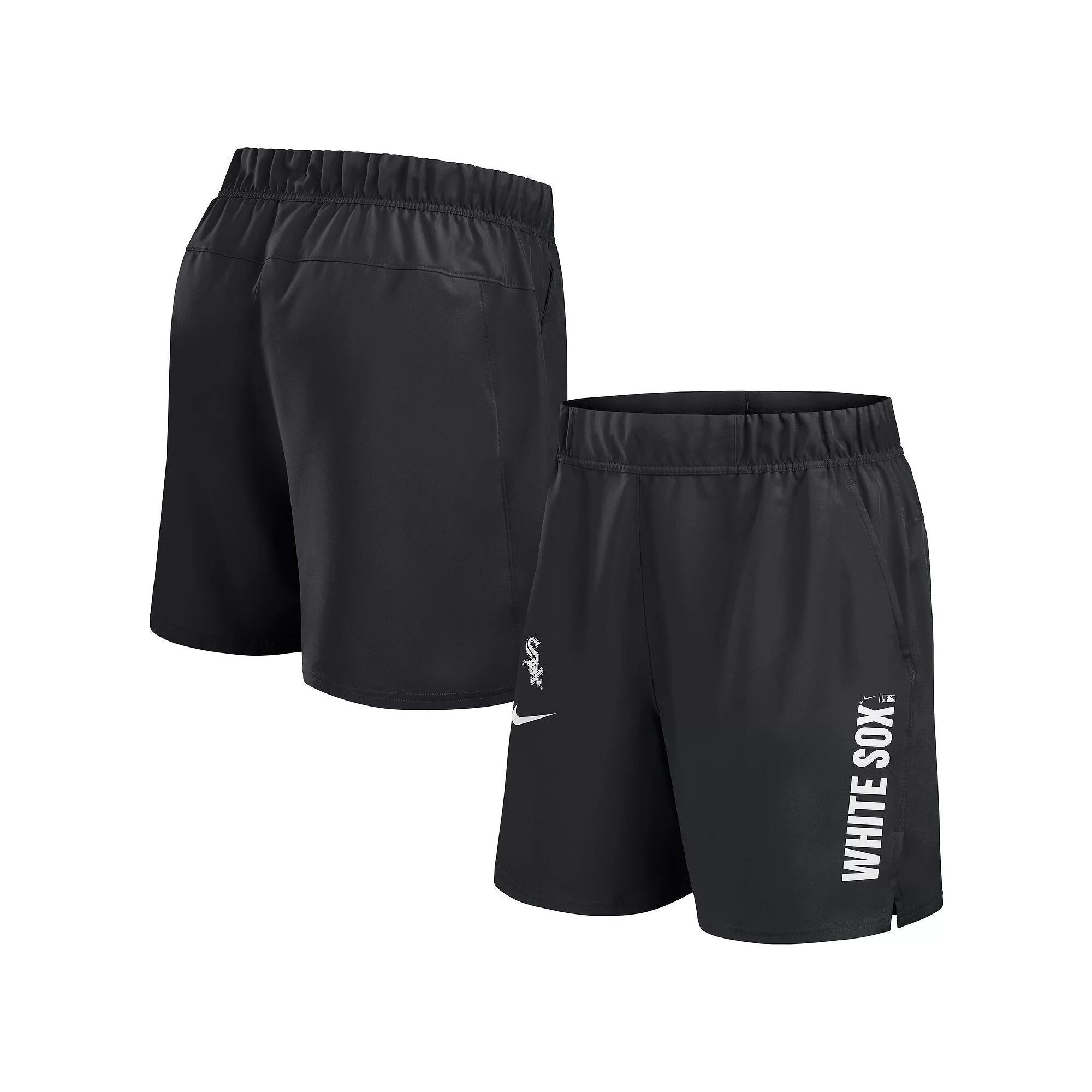 Men's Nike Black Chicago White Sox Woven Victory Performance Shorts, Size: Small Product Image