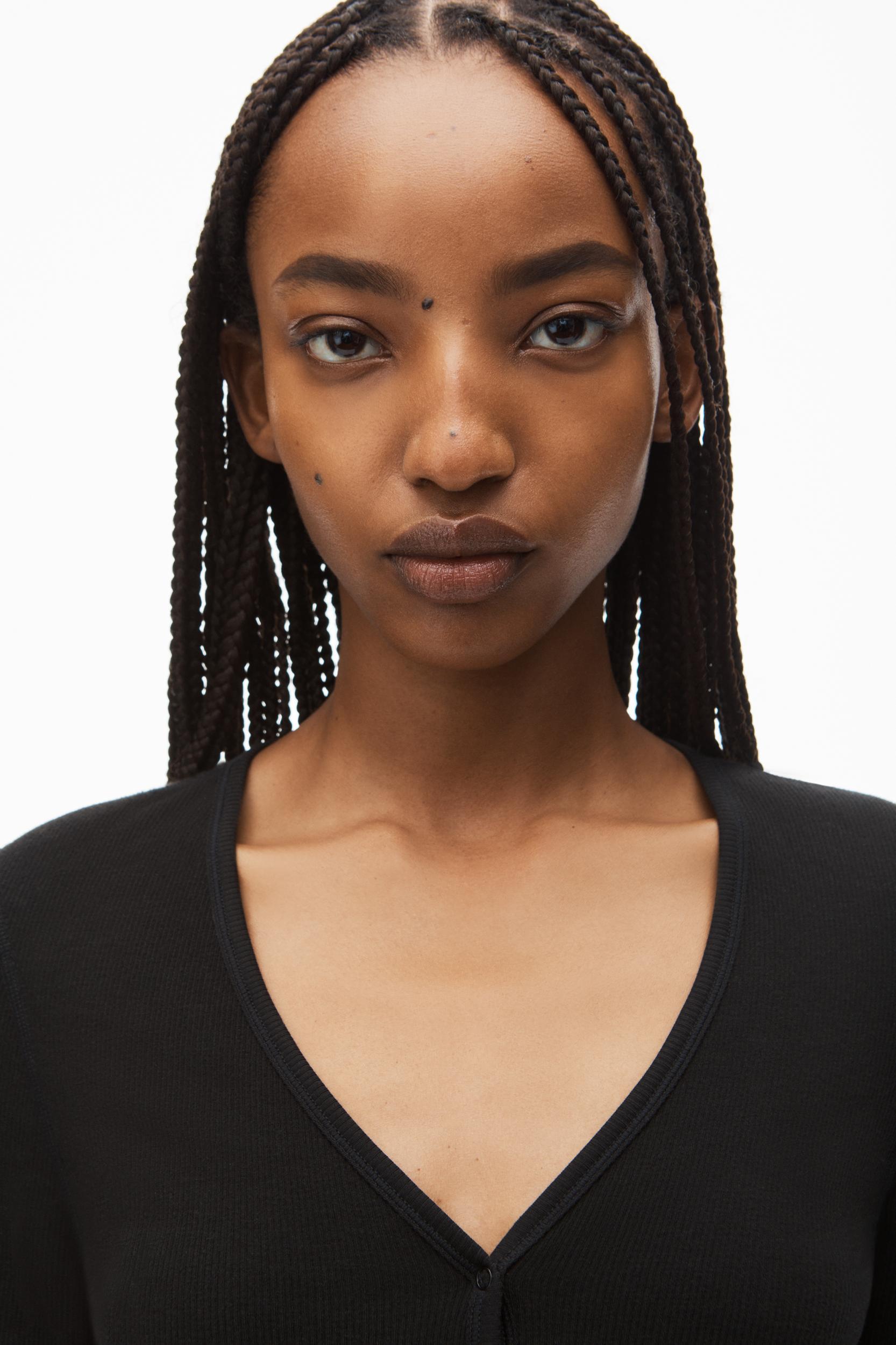 Crystal Hotfix Cropped Camisole In Waffle Knit Product Image